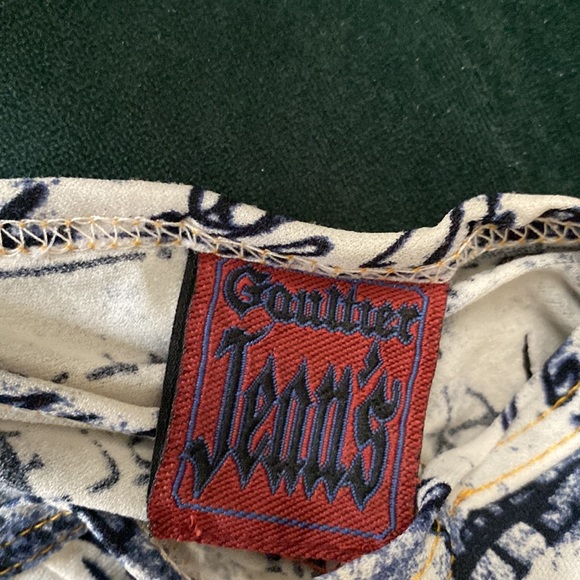 Jean Paul Gaultier Vintage iconic Bodycon Tattoo Line Dress - Picture 13 of 13